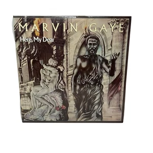 Marvin Gaye Here, My Dear 1978 Motown Tamla Double LP Album Sealed Vinyl Record - Picture 1 of 4
