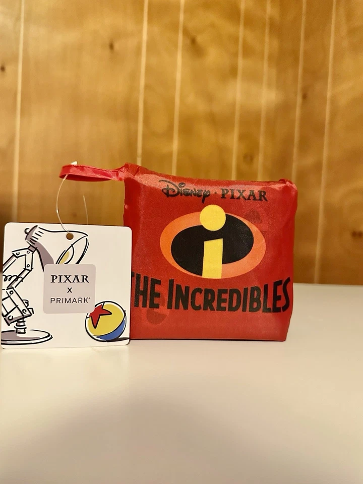 Bolso pequeño reutilizable Pixar x Primark Los Increíbles nuevo con etiquetas Foto 1 de 1