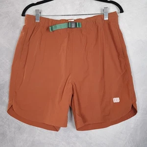 Topo Designs Shorts Herren Large rost orange braun Nylon Wandern Gürtel Trail - Bild 1 von 19