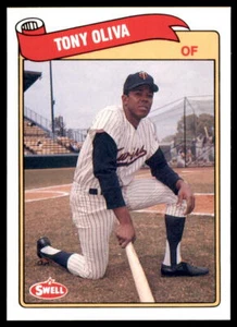 1989 Swell Baseball Greats Tony Oliva Minnesota Twins #12 - Picture 1 of 2