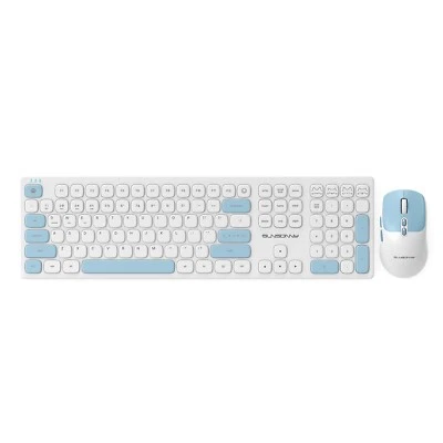 Wireless 2.4GHz Keyboard&Mouse Combo Set Rechargeable Portable Full Keyboard - Image 1 of 4
