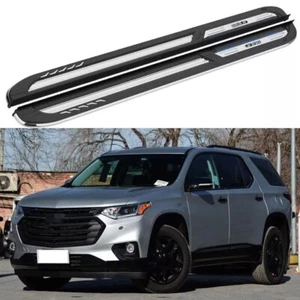 sRunning Board fits for Chevrolet Chevy Traverse 2018-2023 Side Step Nerf Bars - Picture 1 of 6