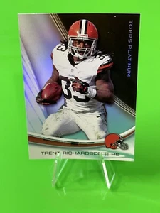 🏈🏈.2013 Topps Platinum #65 Trent Richardson, Cleveland Browns!!🏈🏈 - Picture 1 of 3