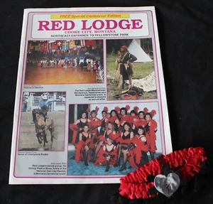 Red Lodge Montana Centennial Edition & Grizzly Peek-A-Boos Garter - Picture 1 of 6