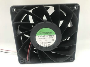 1 pcs SUNON 12038 12CM PSD4812PMB1 DC48V 18.7W high air flow cooling fan. - Picture 1 of 3