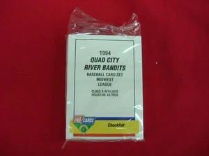 1994 QUAD CITY RIVER BANDITS FLEER PROCARDS MiLB TEAM SET WAGNER HOUSTON ASTROS - Picture 1 of 4