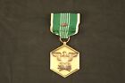 US Army Commendation Medal Green Military Merit Ribbon With Oakleaf