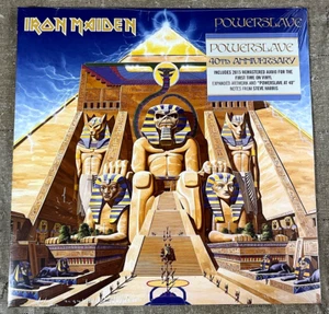 Iron Maiden POWERSLAVE 40th Anniversary Zoetrope VinylPrint Artwork Sealed NEW - Picture 1 of 9