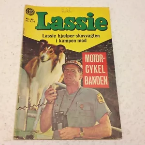 Lassie Vintage Comic 1968 Nr. 40 dänische Version Comic Original komplett Dänemark - Bild 1 von 3