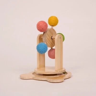 Ferris Wheel Cat Toy Kitten Scratcher-S1602 - Image 1 of 4