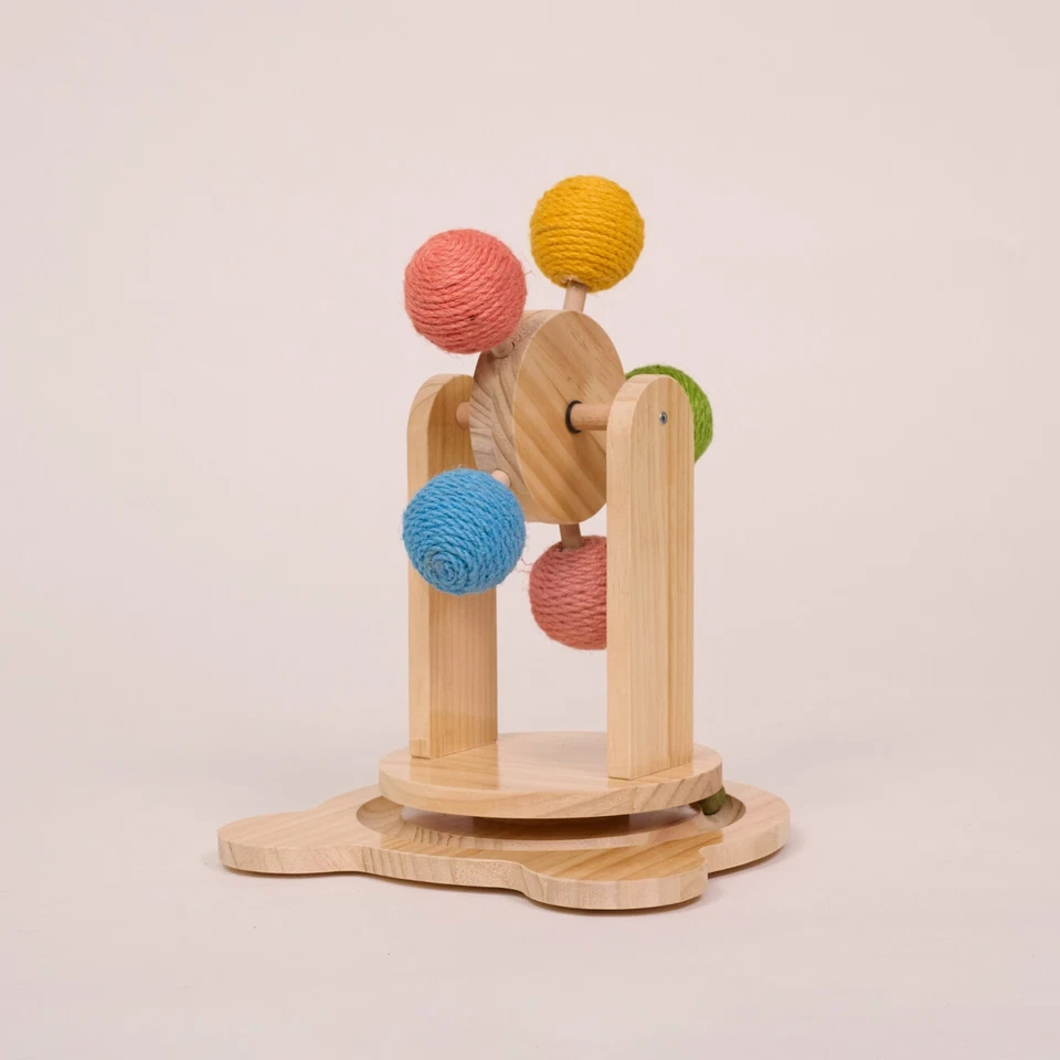 Ferris Wheel Cat Toy Kitten Scratcher-S1602 - Image 1 of 4