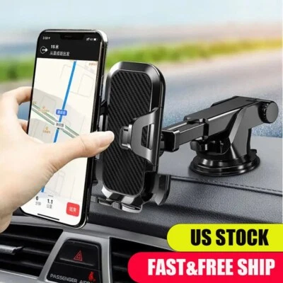 Car Phone Mount Holder Adjustable Dashboard Windshield Mount For All Model Phone - Image 1 of 4