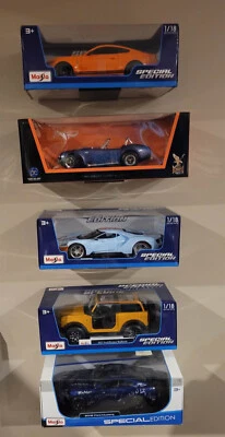 Soporte de pared para coche fundido a presión Ford Mustang Mach 1 1970 escala 1:18 Maisto | verde Foto 1 de 4