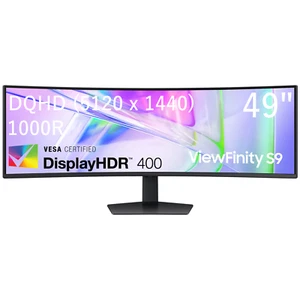Samsung 49" Curved Monitor DQHD 5120 X 1440 120Hz 1000R 32:9 5ms LS49C950UAEXXY - Picture 1 of 10