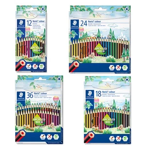 Staedtler Noris Colour Pencils - Assorted School Colouring - Pack of 12 18 24 36 - Picture 1 of 12