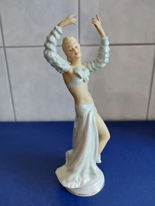 Schaubach Kunst-Wallendorf-Porcellana Statua-Danzatrice-Odalisca-Mod n. 1320 - Foto 1 di 18