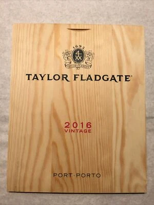 1 Panel de Madera Raro Taylor Fladgate Vintage Port Porto CAJA LATERAL 2/21 134 Foto 1 de 2