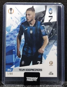2023-24 Topps Total Football 1st Edition Teun Koopmeiners #671 1/99 PR: 9 SSP - Foto 1 di 2
