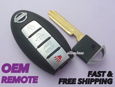 OEM 2014-2018 NISSAN ROGUE prox smart keyless entry remote key fob S180144106 - Image 1 of 4