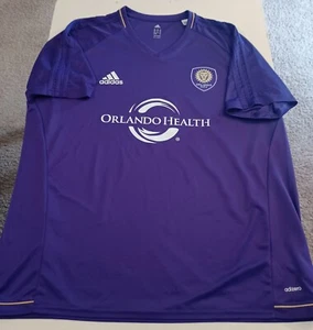 ADIDAS SC ORLANDO CITY 2016/2017 MLS TRAINING SOCCER SHIRT JERSEY - 2XL - Picture 1 of 11