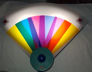 Memphis-Art Wandlampe HABA Regenbogen 2-flammig L 43cm Postmodern 80er TOP - Bild 1 von 12