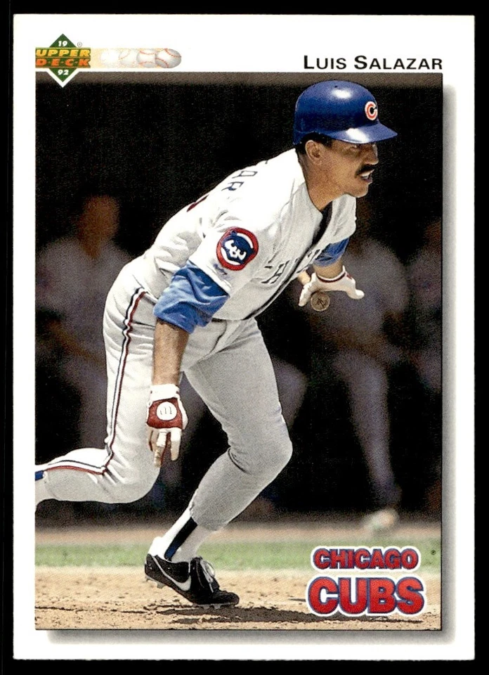 1992 Upper Deck Luis Salazar Chicago Cubs #638 - Image 1 of 2