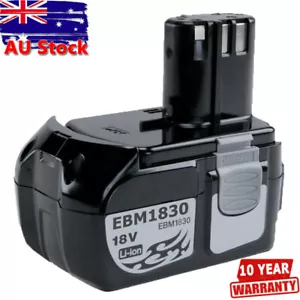 Battery for Hitachi EBM1830 LI-ION 18v 7.0Ah Post Style Battery BCL1815 1840 - Picture 1 of 12