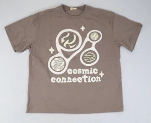Broken Planet Cosmic Connection T-Shirt Gr. XL grau Puffy Grafik - Bild 1 von 7
