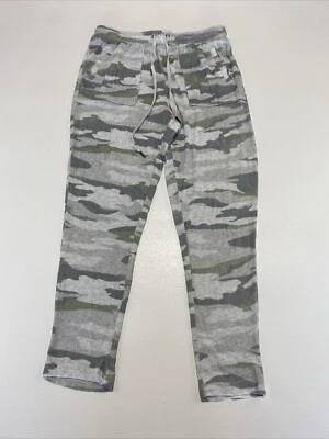 Philosophy Gris Nube Camuflaje Suave Pijama Salón Pantalones Cordón Cintura Mujer Talla M Foto 1 de 3