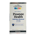 21st Century Prostate Health w/ 125mg Beta-Sitosterol 60 Softgels Exp 07/24