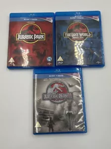 Jurassic Park Dvd Ultimate Trilogy Set of 3 Vgc - Picture 1 of 3