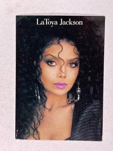 LaToya Jackson Photo Original Coloured Press Promotion Circa Late 1980s - Foto 1 di 12