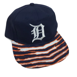 Cappello Berretto Personalizzato Detroit Tigers x Zubaz Tiger Righe Regolabile Snapback - Foto 1 di 6