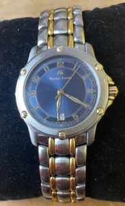Orologio da polso uomo Maurice Lacroix "Tiago", acciaio e oro giallo 750/18 K, come nuovo - Foto 1 di 14