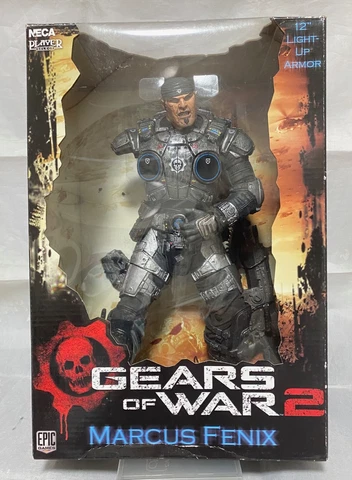 Gears of War 2 : Marcus Fenix 12" Figure  Player Select NECA 2009 Cover