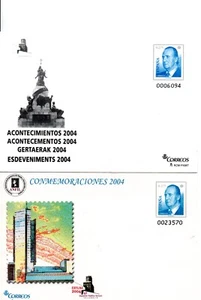 2 ENTEROS POSTALES 2004 - Imagen 1 de 1