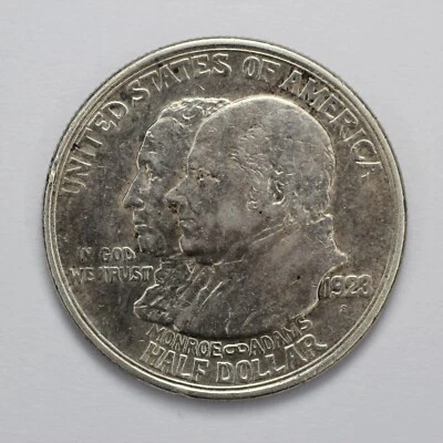 1923 S Monroe Silver Half Dollar - Image 1 of 3