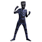 Kids Black Panther Superhero Jumpsuit Cosplay Costume Halloween Fancy Dress Up