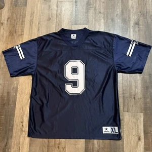 Cowboys Authentic Apparel Blue #9 Tony Romo Football Jersey Size XL - Picture 1 of 8