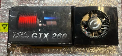EVGA GTX 260 895-P3-1252-B3 GeForce Graphics Video Card GPU Tested - Image 1 of 4
