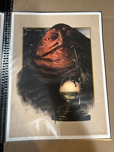 Ruiz Burgos Jabba the Hutt 18x24 Art Print BNG Exclusive - Bild 1 von 1