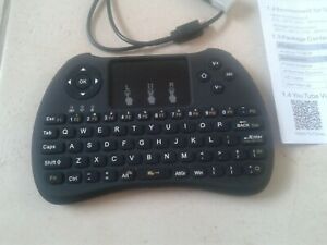 H9 Mini Wireless Keyboard With Touchpad with BL-5B Battery (Missing Receiver)