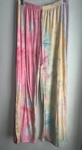 Jordan Taylor Women Size Medium M Active  Loung Pants Tye Dye Clothes Pull On - Picture 1 of 7