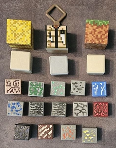 Minecraft Toys Gran Lote 50 Minifiguras de Acción Animales Figura Bloques Llavero - Imagen 1 de 4
