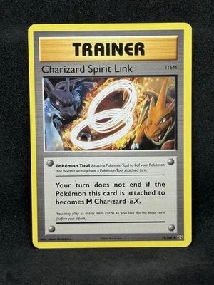 Charizard Spirit Link 75/108 XY Evolutions Uncommon 2016 Pokémon TCG Card HP - Image 1 of 2