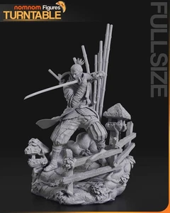 Sekiro | Resin Model or Bust Kit | DIY Sekiro: Shadows Die Twice Warrior - Picture 1 of 10