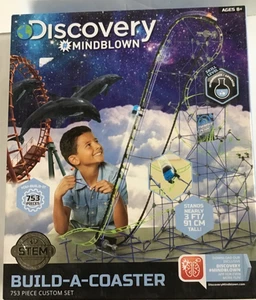 Discovery Build A Coaster 753 Pcs Custom Set Engineering Physics Science - Picture 1 of 5