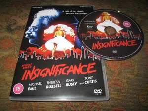 INSIGNIFICANCE USED NICOLAS ROEG EIGHTIES DRAMA UK DVD. - Imagen 1 de 3