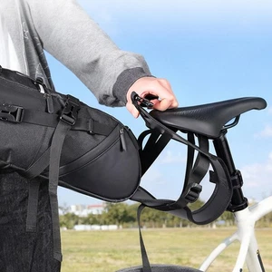 Bike Tail Bag Extension Mount Rack for Small Bags Bicycle Tail Bag Rack Rear - Picture 1 of 7