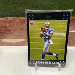 2007 Topps - Calvin Johnson #320 (RC) Rookie Detroit Lions - Picture 1 of 2